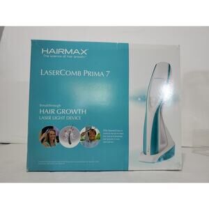 HairMax LaserComb Prima 7 Breakthrough Hair Growth Laser Light Device OPEN BOX
